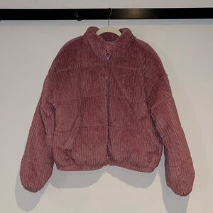 Wild Fable Blush Pink Fuzzy Jacket